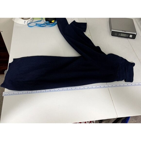 Levelwear Salute Sweater Mens Size M Cotton Cable Knit Preppy - Picture 12 of 13